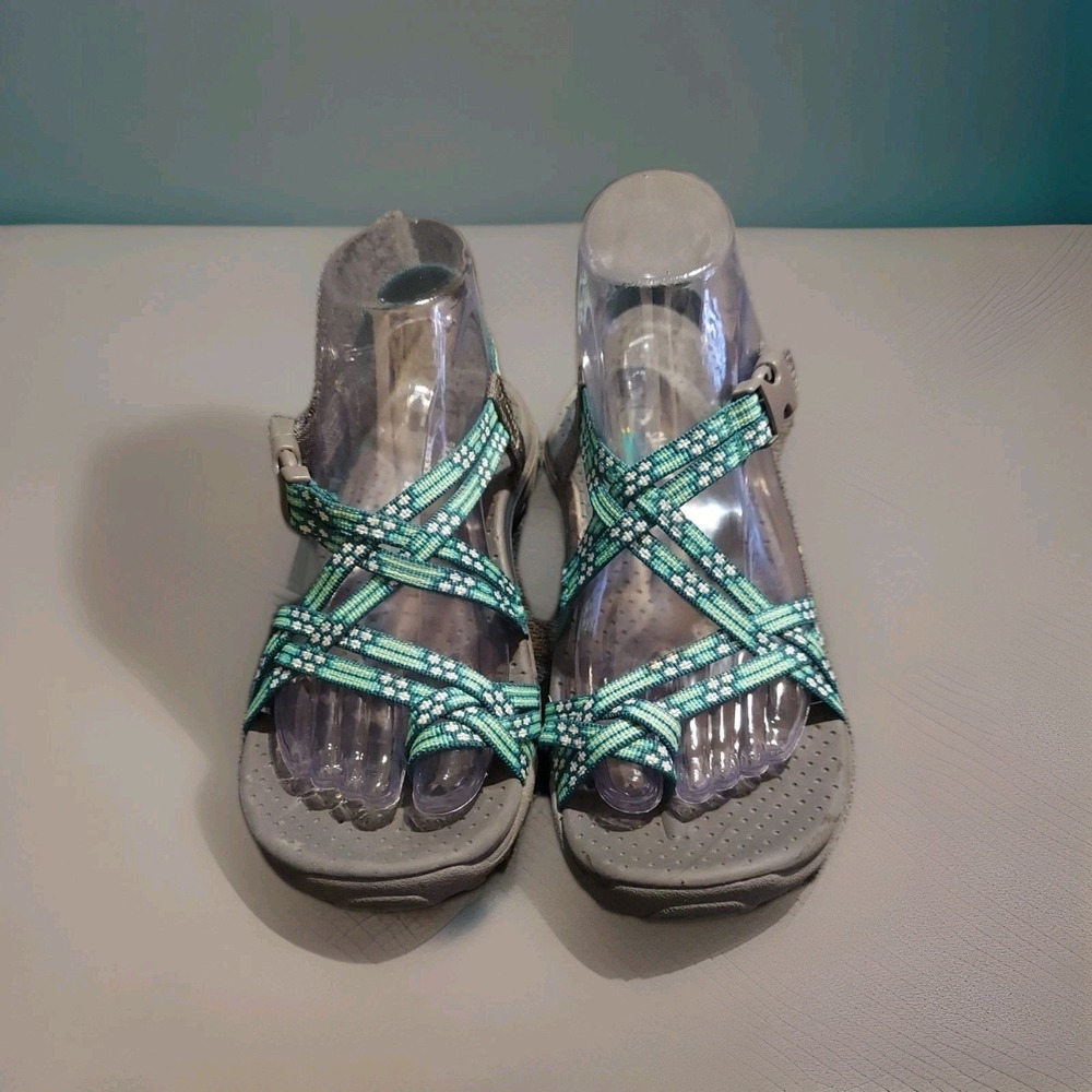 Skechers outdoor Lifestyle Women's Ring Toe Sports Sandals Sz 6 Boho Y2k Summer